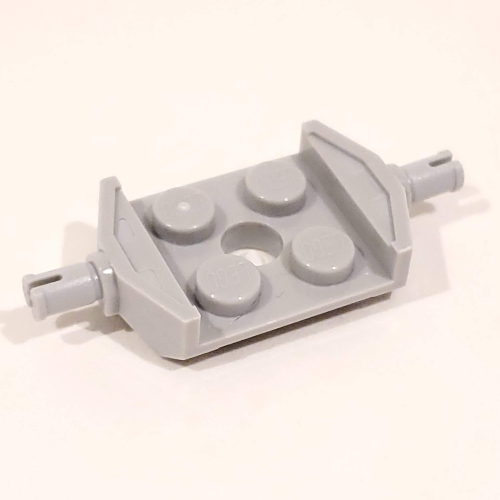 Plate Special 2 x 2 with Wheels Holder Wide [Reinforced Underside Type 2] (Light Bluish Gray)