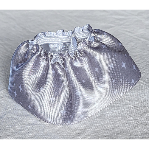 Duplo Skirt with White Stars Print (Light Bluish Gray)