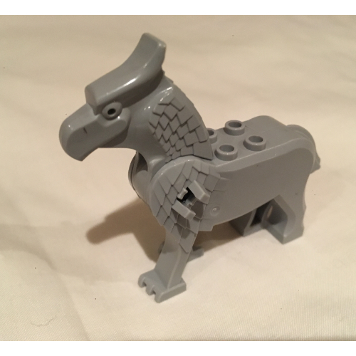 Creature Body Part, Hippogriff Body (Buckbeak) (Light Bluish Gray)