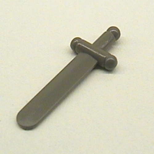 Weapon Sword / Shortsword [Shiny Solid Smooth ABS] (Dark Gray)
