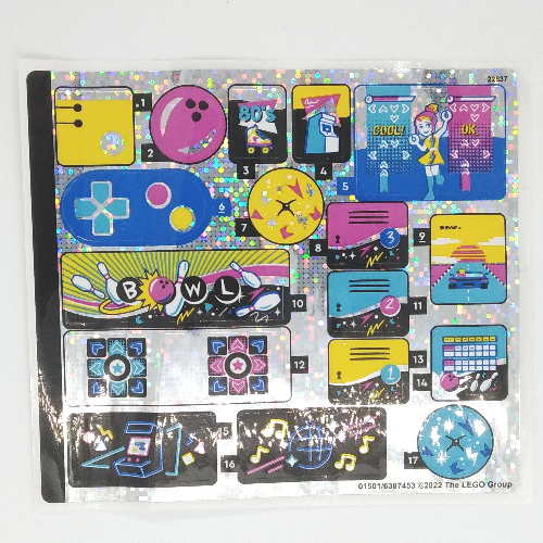 Sticker Sheet for Set 41708-1 ([No Color/Any Color])