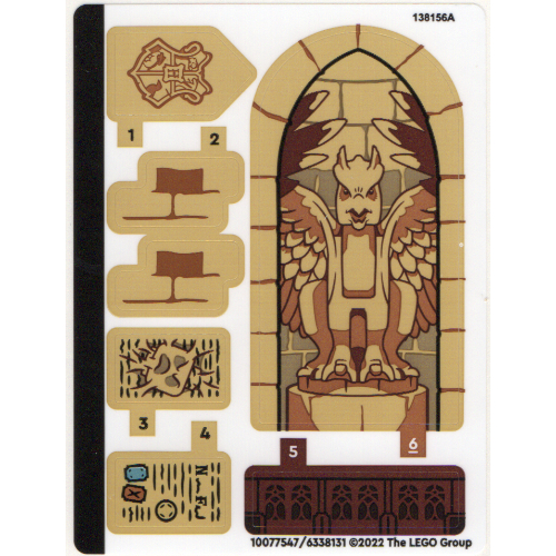 Sticker Sheet for Set 76402-1 ([No Color/Any Color])