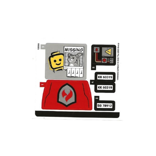 Sticker Sheet for Set 60319-1 ([No Color/Any Color])