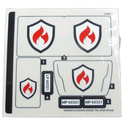 Sticker Sheet 1 for Set 60321-1 ([No Color/Any Color])