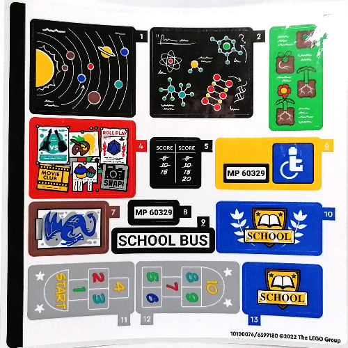 Sticker Sheet for Set 60329-1 ([No Color/Any Color])