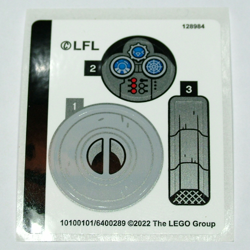 Sticker Sheet for Set 75325-1 ([No Color/Any Color])