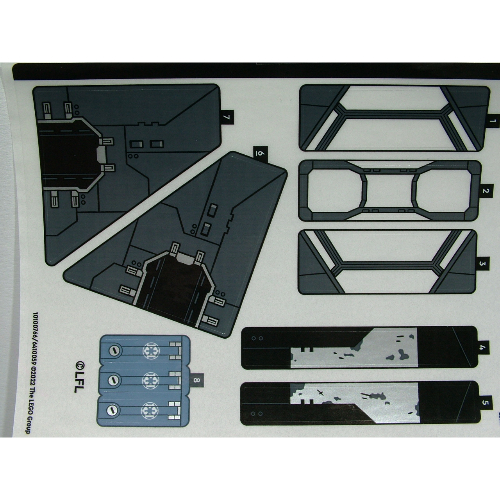 Sticker Sheet for Set 75323-1 ([No Color/Any Color])