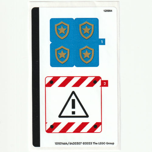 Sticker Sheet for Set 60372-1 ([No Color/Any Color])