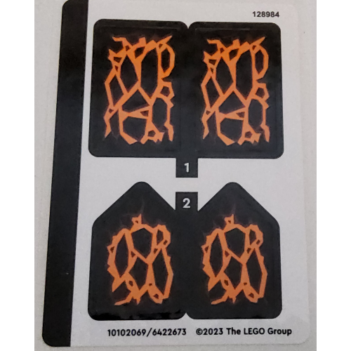 Sticker Sheet for Set 71782-1 ([No Color/Any Color])