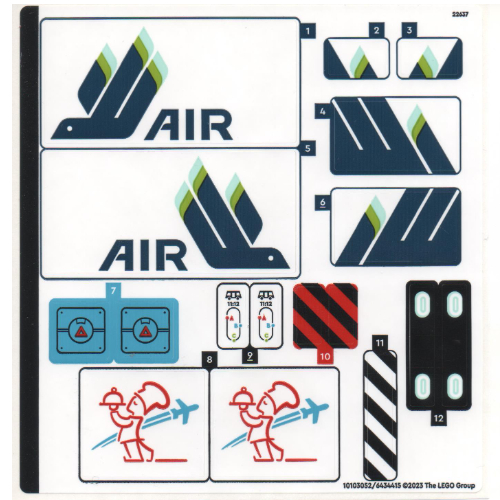 Sticker Sheet for Set 60367-1 ([No Color/Any Color])