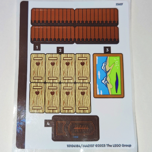 Sticker Sheet for Set 40594-1 ([No Color/Any Color])