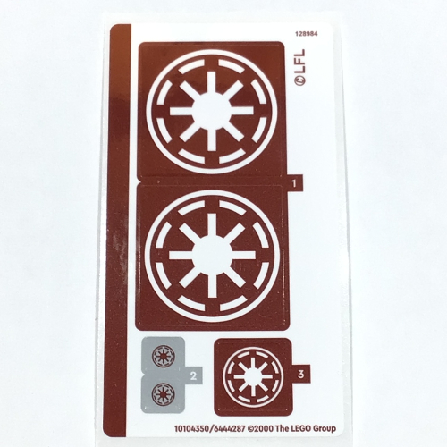 Sticker Sheet for Set 75354-1 ([No Color/Any Color])