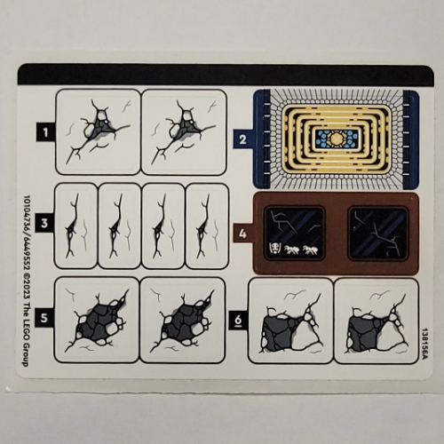 Sticker Sheet for Set 76266-1 ([No Color/Any Color])