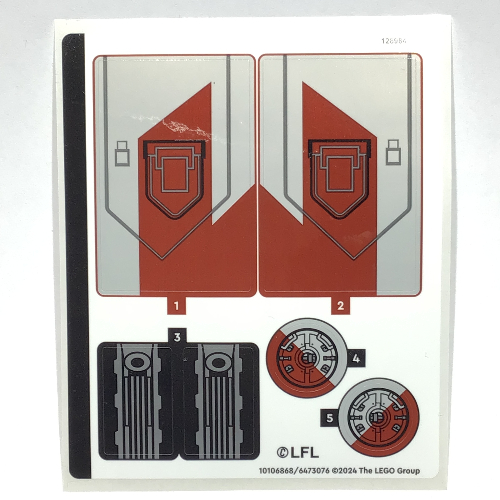 Sticker Sheet for Set 75362-1 ([No Color/Any Color])