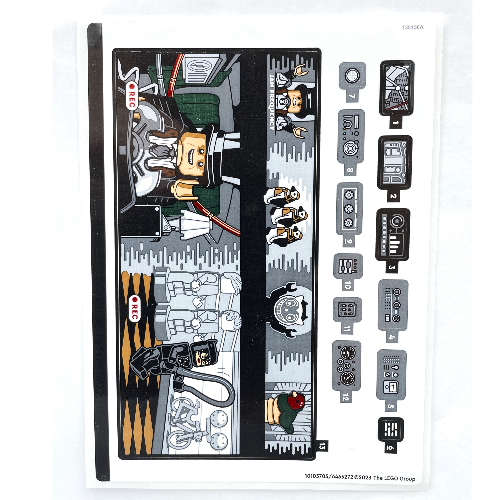 Sticker Sheet for Set 76252-1 ([No Color/Any Color])