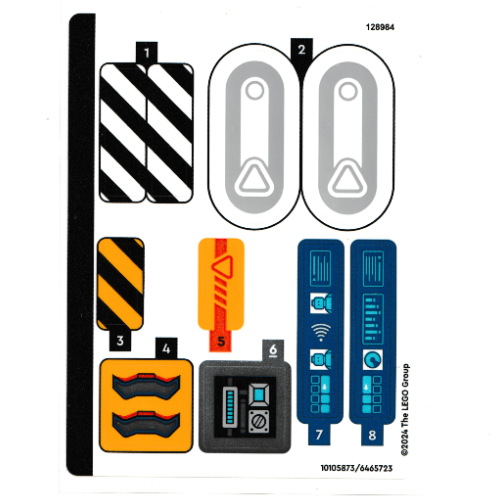 Sticker Sheet for Set 60432-1 ([No Color/Any Color])