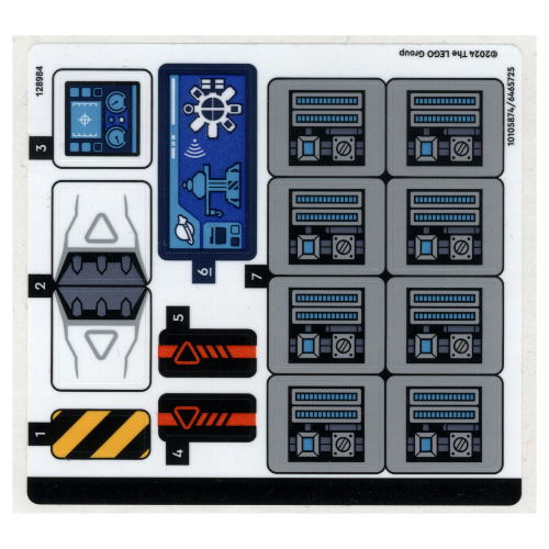 Sticker Sheet for Set 60433-1 ([No Color/Any Color])