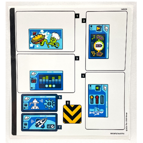 Sticker Sheet for Set 60434-1 ([No Color/Any Color])