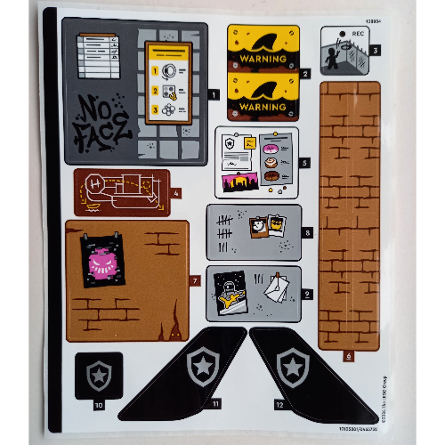 Sticker Sheet for Set 60419-1 ([No Color/Any Color])