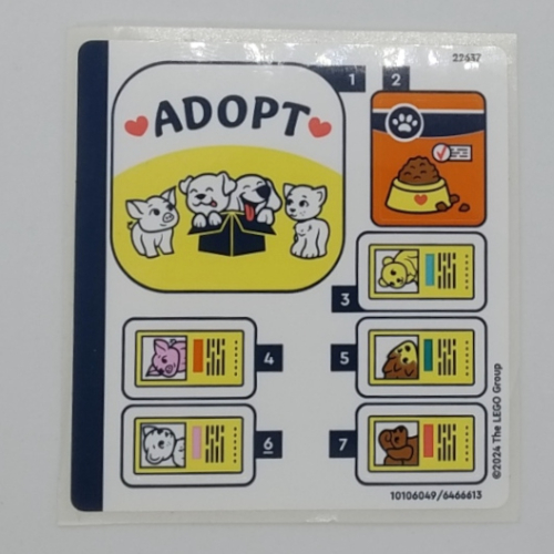 Sticker Sheet for Set 42615-1 ([No Color/Any Color])