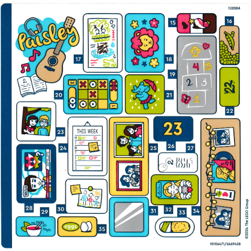 Sticker Sheet 2 for Set 42620-1 ([No Color/Any Color])