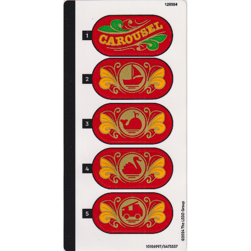 Sticker Sheet for Set 40714-1 ([No Color/Any Color])