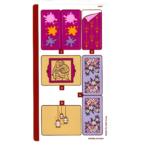Sticker Sheet for Set 43237-1 ([No Color/Any Color])