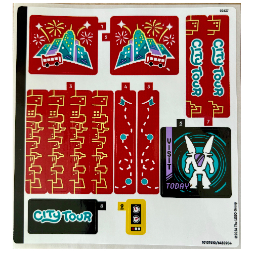 Sticker Sheet for Set 60407-1 ([No Color/Any Color])
