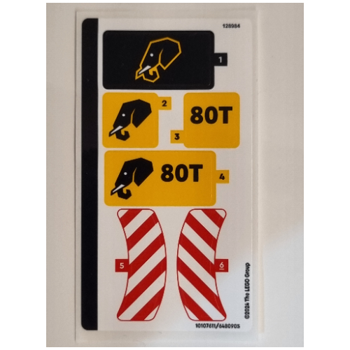 Sticker Sheet for Set 60420-1 ([No Color/Any Color])