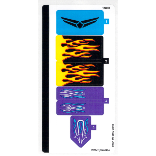 Sticker Sheet for Set 60408-1 ([No Color/Any Color])