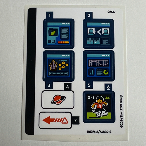 Sticker Sheet for Set 60439-1 ([No Color/Any Color])