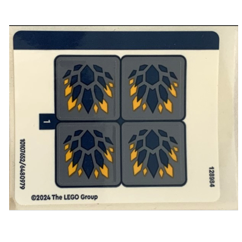 Sticker Sheet for Set 71810-1 ([No Color/Any Color])