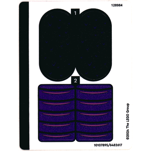 Sticker Sheet for Set 43240-1 ([No Color/Any Color])