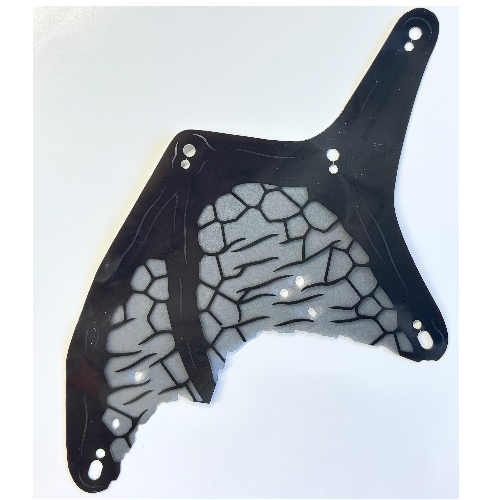 Black Wing, Dragon with Dark Bluish Grey Webbing ([No Color/Any Color])
