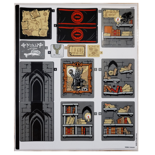 Sticker Sheet for Set 10333-1 ([No Color/Any Color])