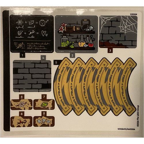 Sticker Sheet for Set 76431-1 ([No Color/Any Color])