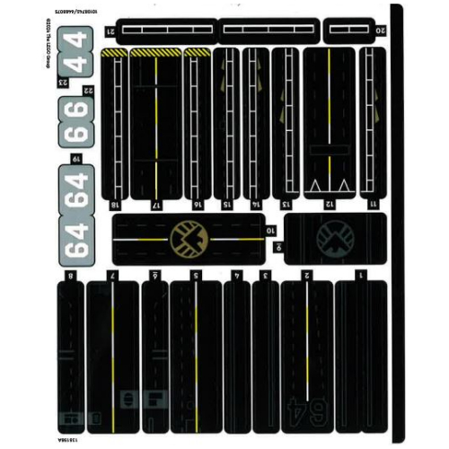 Sticker Sheet for Set 76295-1 ([No Color/Any Color])