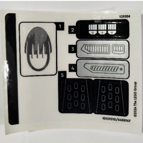 Sticker Sheet for Set 76273-1 ([No Color/Any Color])