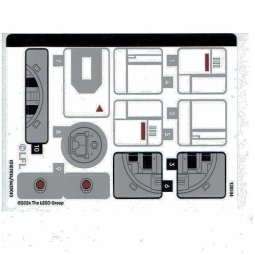 Sticker Sheet for Set 75393-1 ([No Color/Any Color])