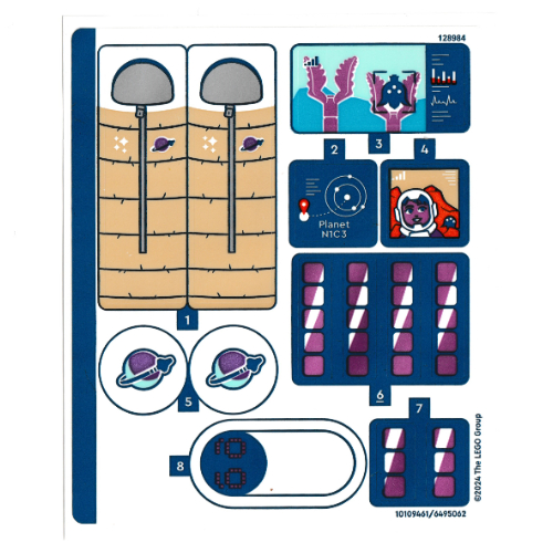 Sticker Sheet for Set 42602-1 ([No Color/Any Color])