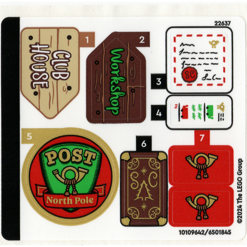 Sticker Sheet for Set 10339-1 ([No Color/Any Color])