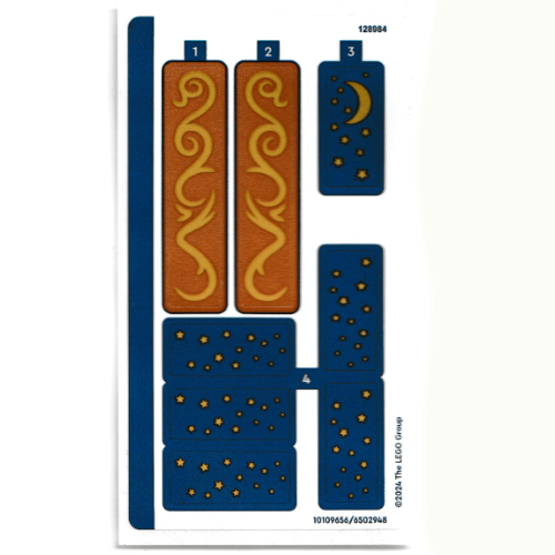Sticker Sheet for Set 40701-1 ([No Color/Any Color])