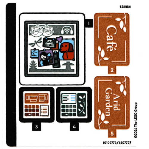 Sticker Sheet for Set 21353-1 ([No Color/Any Color])