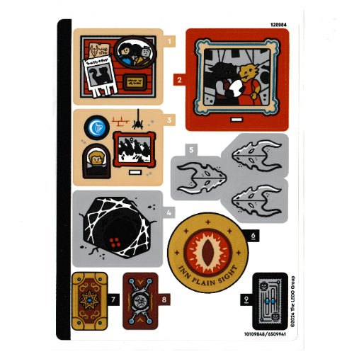 Sticker Sheet for Set 21348-1 ([No Color/Any Color])