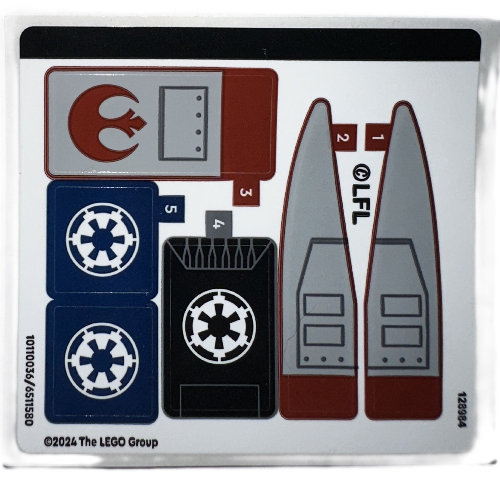 Sticker Sheet for Set 40755-1 ([No Color/Any Color])