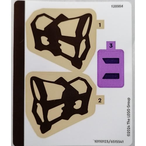Sticker Sheet for Set 77071-1 ([No Color/Any Color])