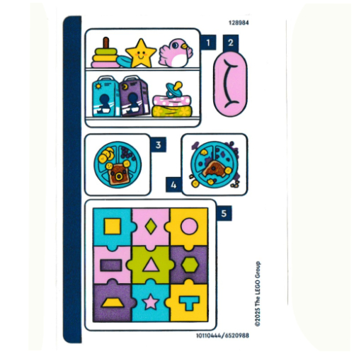 Sticker Sheet for Set 42645-1 ([No Color/Any Color])