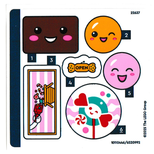 Sticker Sheet for Set 42649-1 ([No Color/Any Color])