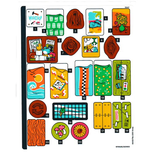 Sticker Sheet for Set 42652-1 ([No Color/Any Color])