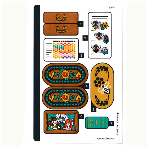 Sticker Sheet 1 for Set 42669-1 ([No Color/Any Color])